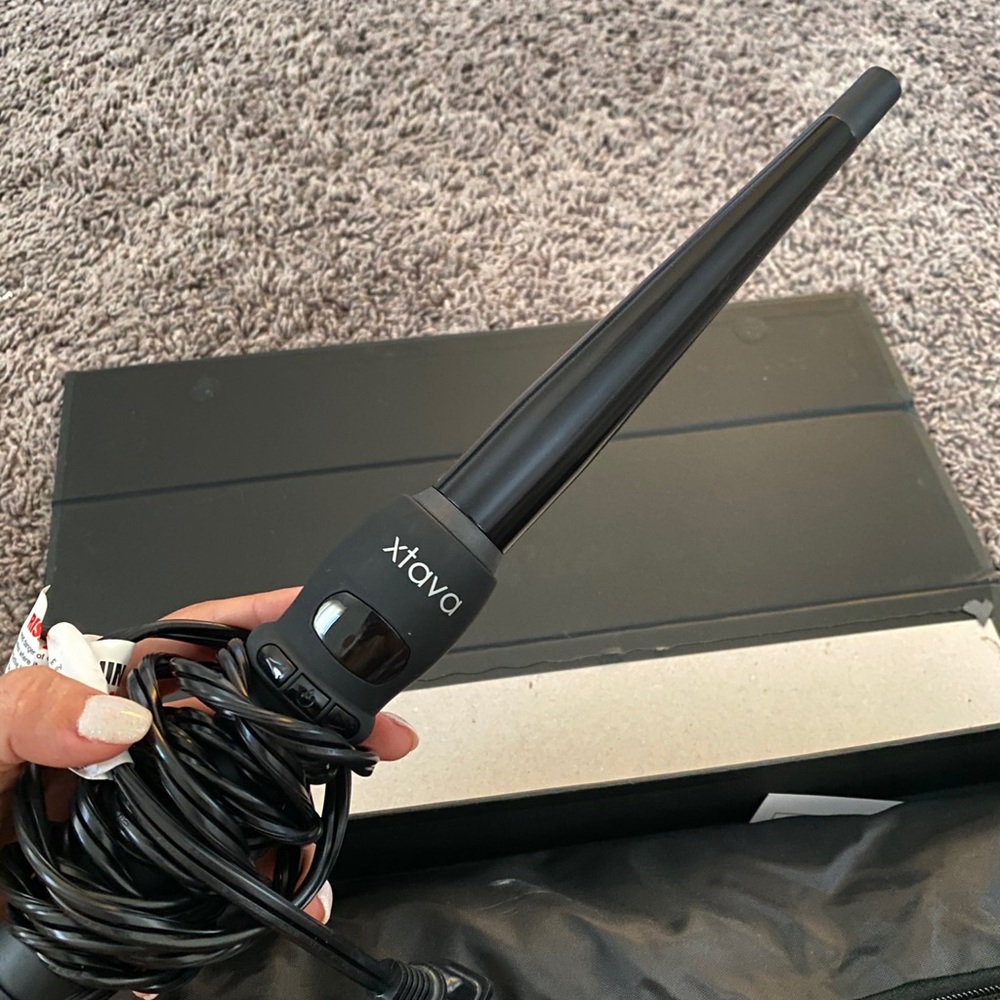 Curling wand